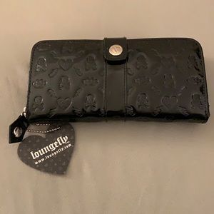 Loungefly Skull Black Wallet